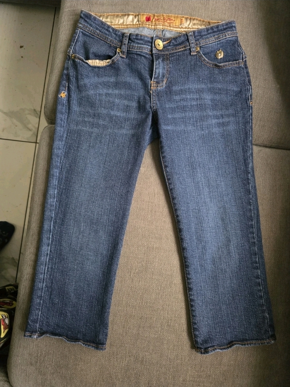 Apple Bottoms Jeans Vintage, Size 7/8